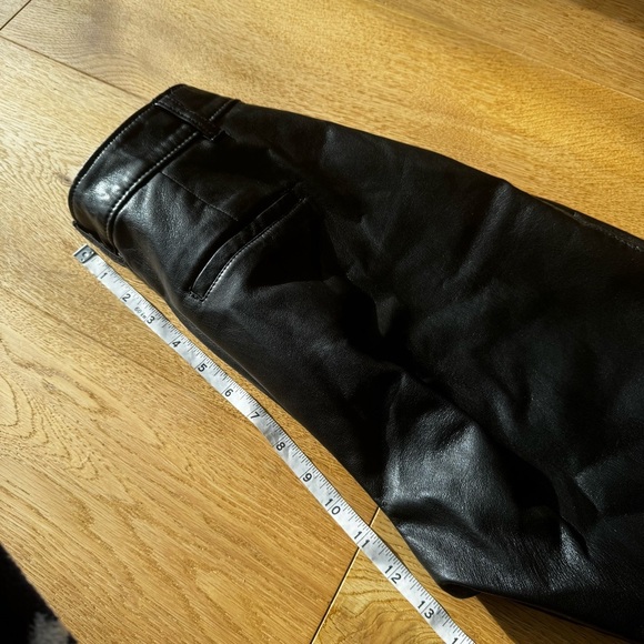 Aritzia Babaton Command Vegan Leather Pant in Black - 2 - Picture 12 of 17